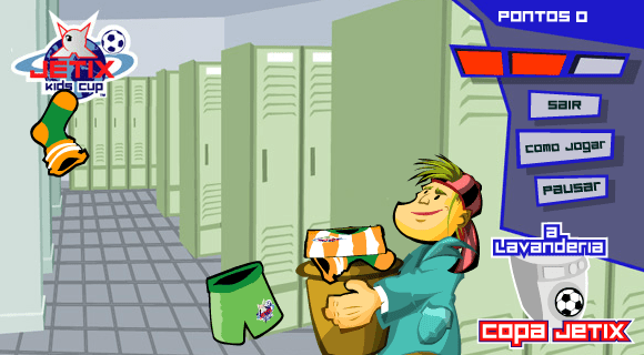 A Lavanderia Copa Jetix screenshot