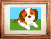 Little Dogs Cross Stitch