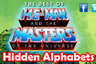 The Best of He-Man and The Masters of the Universe - Hidden Alphabets