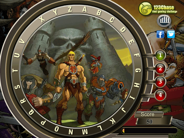The Best of He-Man and The Masters of the Universe - Hidden Alphabets screenshot