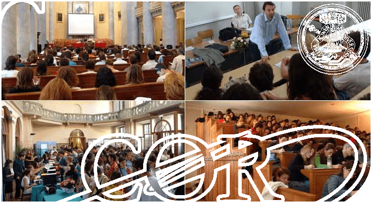 University of Pavia COR Website Intro screenshot