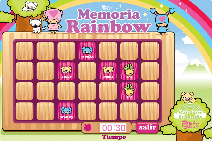 Memoria Rainbow screenshot
