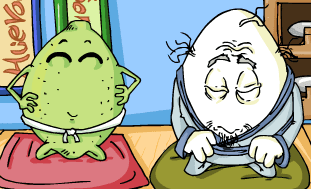 Huevo Cartoon: Huevo Zen