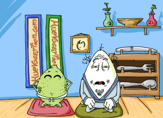 Huevo Cartoon: Huevo Zen screenshot