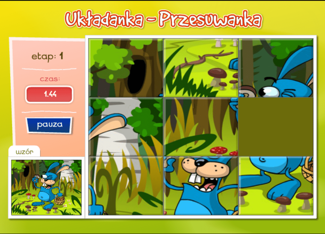 Układanka-przesuwanka screenshot