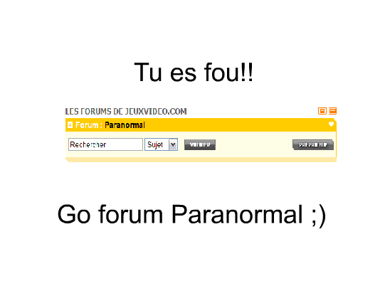 Go forum Paranormal ;) screenshot