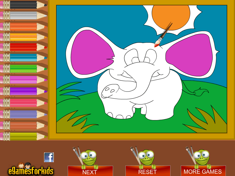 Elephant Coloring screenshot