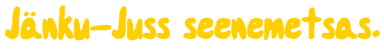 Jänku-Juss Seenemetsas.