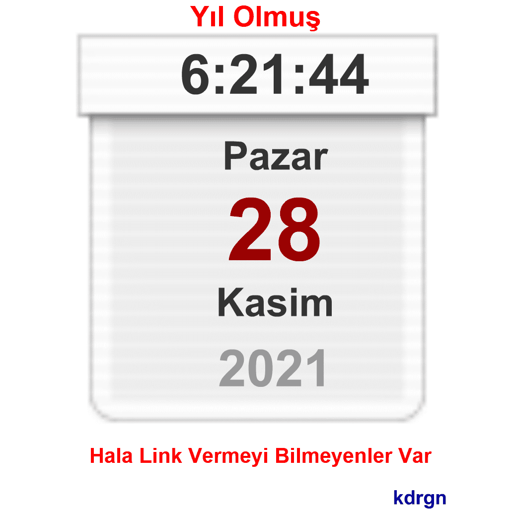 Yıl olmuş hala link atmayı bilmeyenler var screenshot