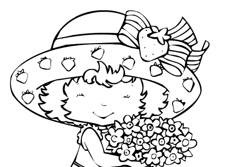 Strawberry Shortcake Coloriage
