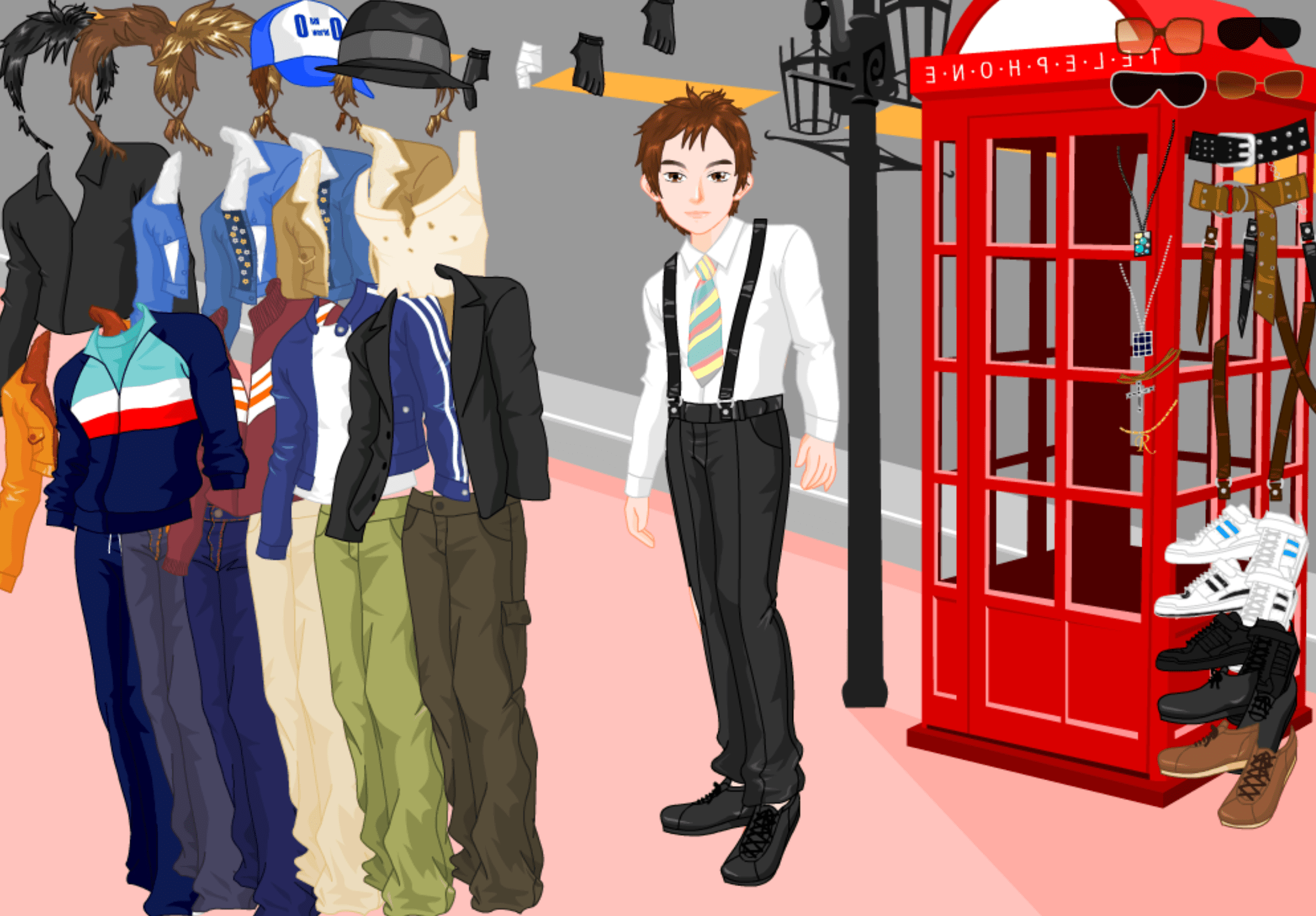 Roiworld London Boy Dressup screenshot
