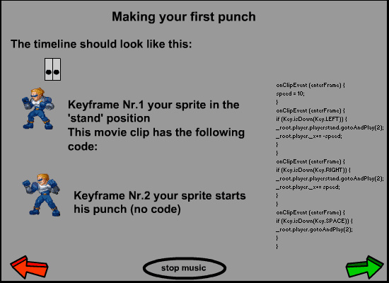 Tekken Tutorial screenshot