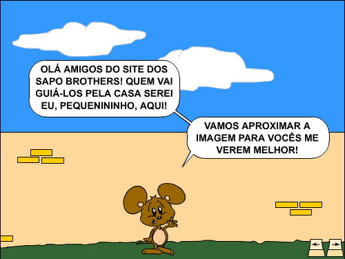 Visita na Casa dos Sapo Brothers screenshot